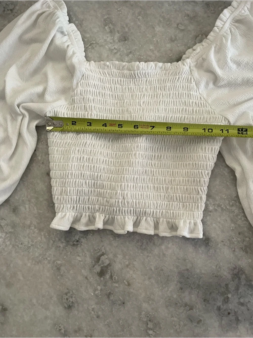 Free People Brenyce Smocked Crop Top
